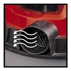 Einhell Akku-Nass-Trockensauger TC-VC 18/15 Li-Solo