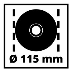 Einhell Winkelschleifer TC-AG 115/750
