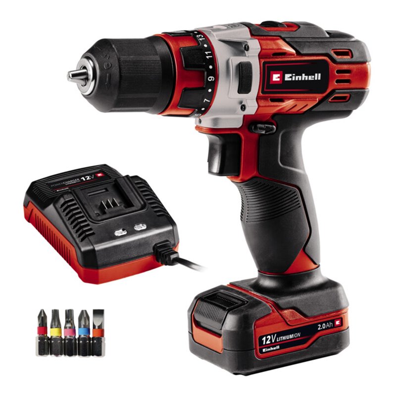 Einhell Akku-Bohrschrauber TE-CD 12/1 Li (1x2,0Ah)