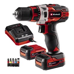 Einhell Akku-Bohrschrauber TE-CD 12/1 Li (2x2,0Ah)