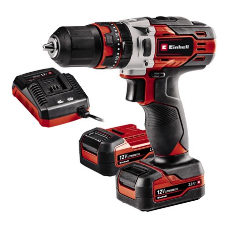 Einhell Akku-Schlagbohrschrauber TE-CD 12/1 Li-i (2x2,0Ah)