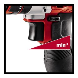 Einhell Akku-Schlagbohrschrauber TE-CD 12/1 Li-i (2x2,0Ah)