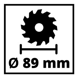 Einhell Mini-Handkreissäge TC-CS 89