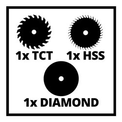 Einhell Mini-Handkreissäge TC-CS 89