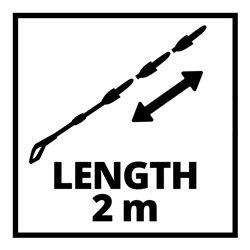 Einhell Hochdruckreiniger-Zubehör Metallverlängerung