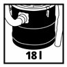 Einhell Aschesauger TC-AV 1718 D