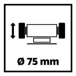 Einhell Doppelschleifer TC-XG 75 Kit