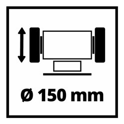 Einhell Doppelschleifer TC-BG 150