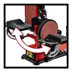 Einhell Stand-Band-Tellerschleifer TC-US 380