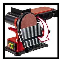 Einhell Stand-Band-Tellerschleifer TC-US 380