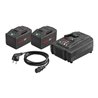 Roller Power-Pack best. 2 Akkus 21.6 V, 9 Ah + Ladegerät 230 V, 290 W