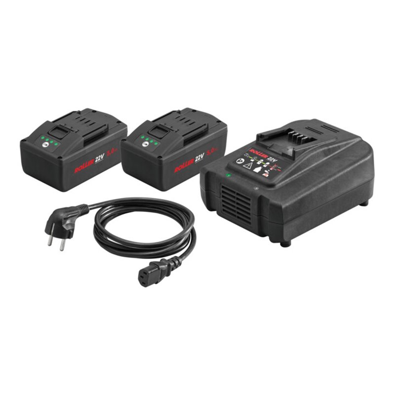 Roller Power-Pack 21,6 V, 5,0Ah / 230V, 300W