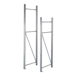 Bito Stützrahmen Flex Set / F3, 2 Fußplatten ohne Dübel, montiert U-Bl verzinkt