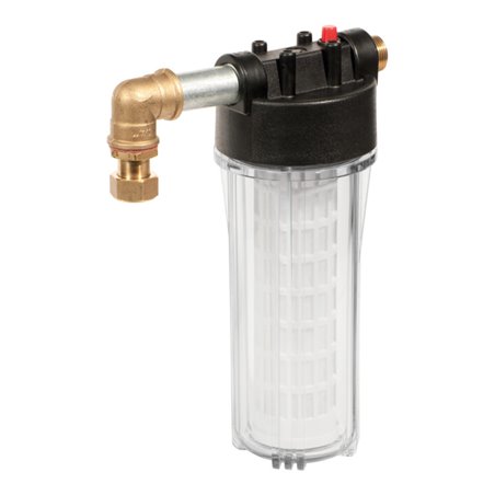 Roller Feinfilter mit Filtereinsatz 90µm zum Spülen von Fußboden- und Wandflächenheizungen