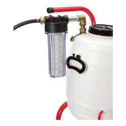 Roller Feinfilter mit Filtereinsatz 90µm zum Spülen von Fußboden- und Wandflächenheizungen