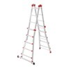 Hailo M80, Aluminium-Multifunktionsleiter, 4x5 Sprossen