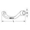 KS Tools Zylinderkopf-Schlüssel MAN, 1/2 Zoll , E20