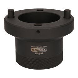 KS Tools 1/2 Zoll Achsmuttern-Schlüssel mit 2 Zapfen für Fuso, D. 100 mm