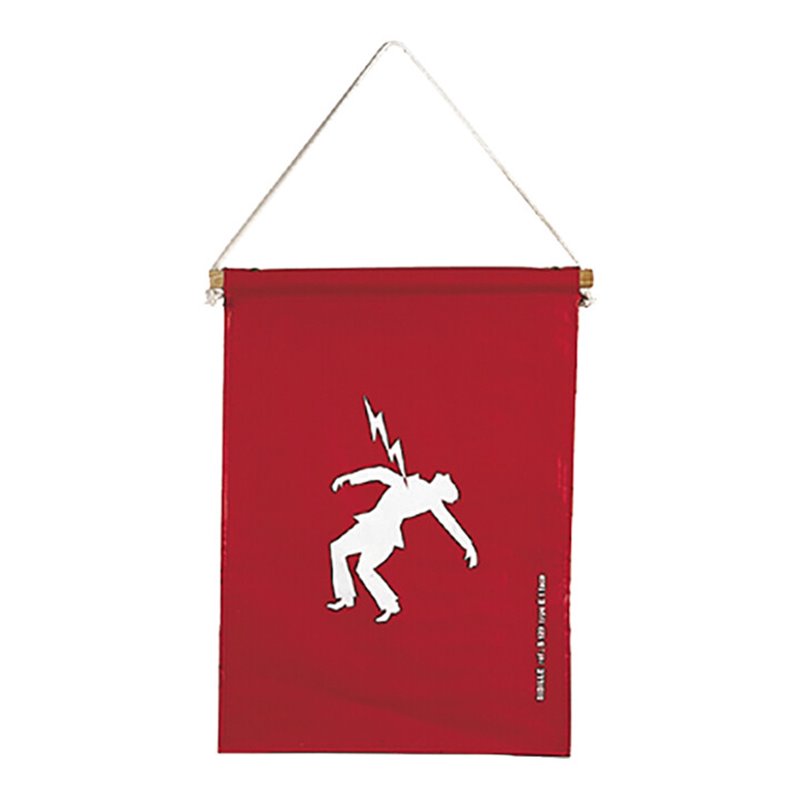 KS Tools Rechteckige elektrische Zulassungsverbotsfahne