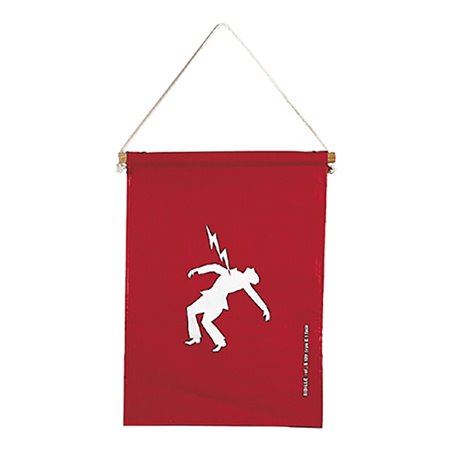 KS Tools Rechteckige elektrische Zulassungsverbotsfahne