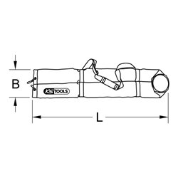 KS Tools Tragetasche für Isostandmatte
