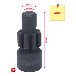 KS Tools 1/2 Zoll Motor-Durchdrehvorrichtung für Scania
