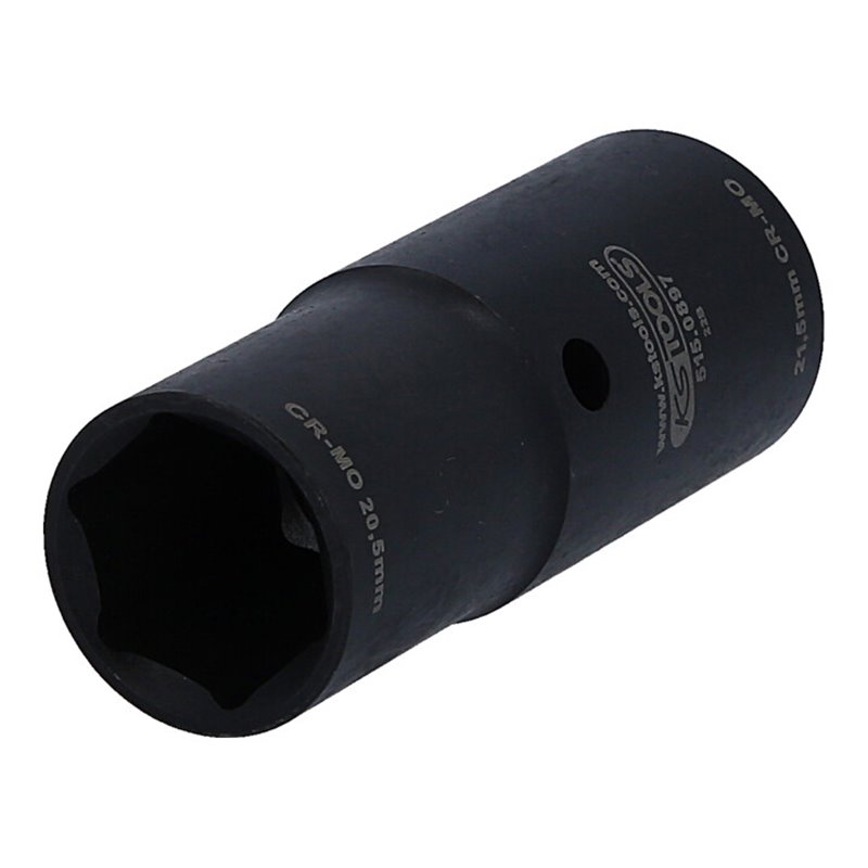 KS Tools 1/2 Zoll Spezial-Alu-Felgen 2 in 1 Kraft-Stecknuss für Ford, 20,5 / 21,5 mm