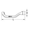 KS Tools 1/2 Zoll Zylinderkopf-Schlüssel Mercedes 12-kant SW 17