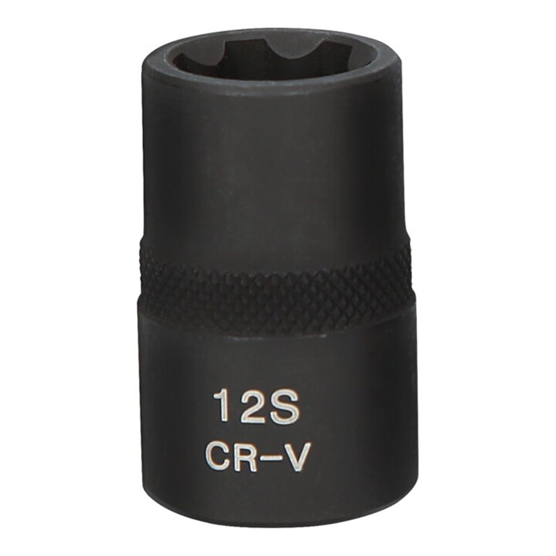 KS Tools 1/2 Zoll RIBE-Kraft-Stecknuss, kurz, M12S