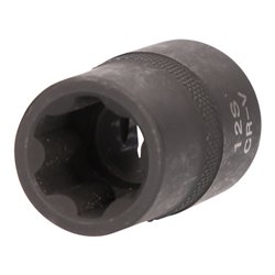 KS Tools 1/2 Zoll RIBE-Kraft-Stecknuss, kurz, M12S