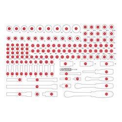 KS Tools Leere Schaumstoffeinlage zu 811.0139