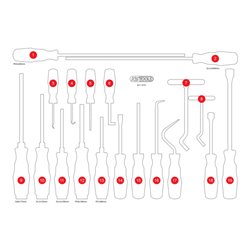 KS Tools Leere Schaumstoffeinlage zu 811.1019