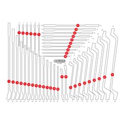 KS Tools Leere Schaumstoffeinlage zu 811.2041