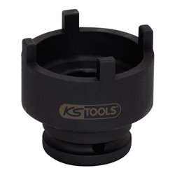 KS Tools 3/4 Zoll Nutmuttern-Schlüssel mit 4 Zapfen, D. 52/63 mm