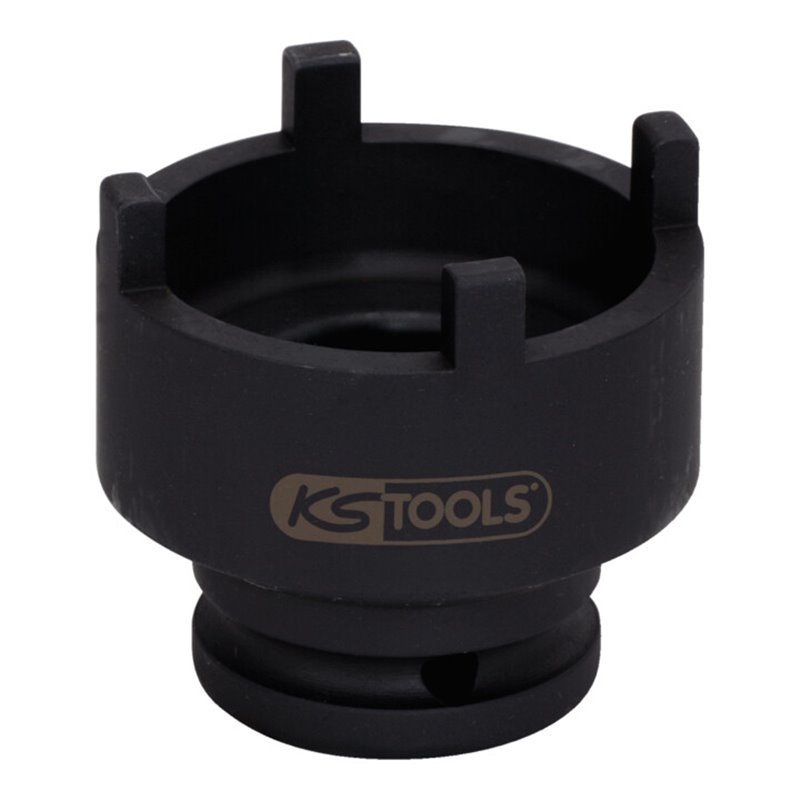 KS Tools 3/4 Zoll Nutmuttern-Schlüssel mit 4 Zapfen, D. 52/63 mm