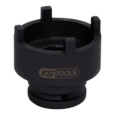 KS Tools 3/4 Zoll Nutmuttern-Schlüssel mit 4 Zapfen, D. 52/63 mm