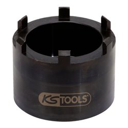 KS Tools 3/4 Zoll Nutmuttern-Schlüssel mit 6 Zapfen, D. 50/70 mm