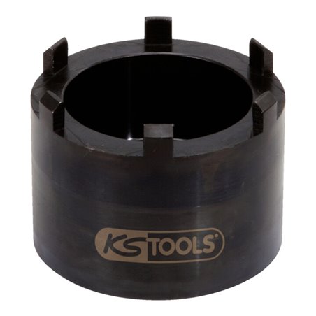 KS Tools 3/4 Zoll Nutmuttern-Schlüssel mit 6 Zapfen, D. 50/70 mm