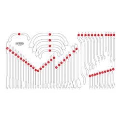 KS Tools Leere Schaumstoffeinlage zu 813.0054