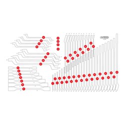 KS Tools Leere Schaumstoffeinlage zu 813.0057