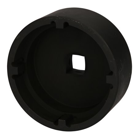 KS Tools 3/4 Zoll Nutmuttern-Schlüssel mit 4 Zapfen für Volvo, Innenzapfen D. 89 mm