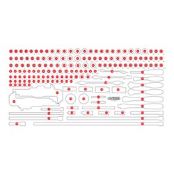 KS Tools Leere Schaumstoffeinlage zu 813.0183