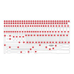 KS Tools Leere Schaumstoffeinlage zu 813.0165