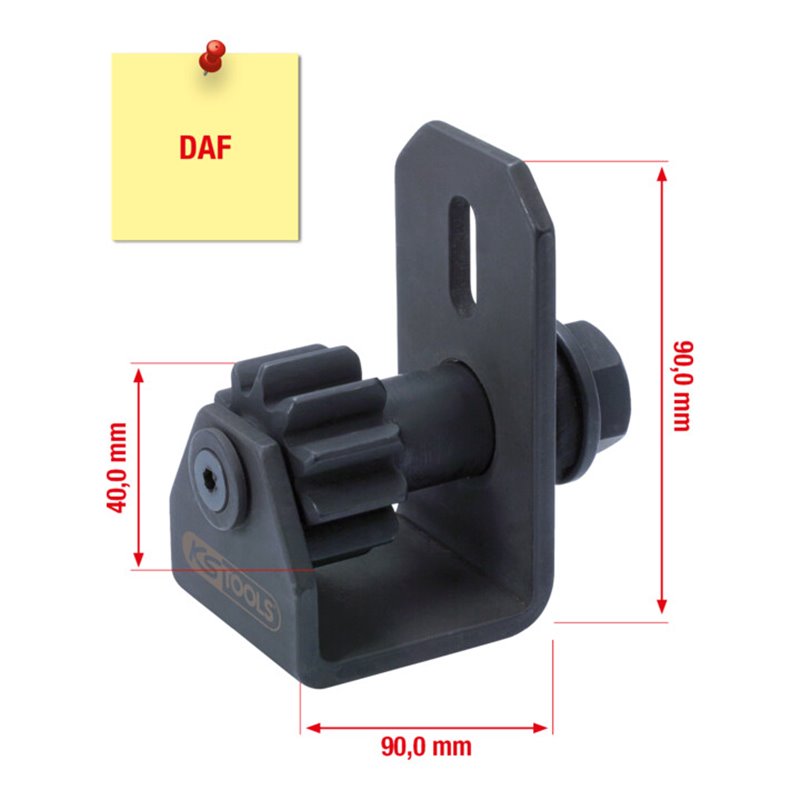 KS Tools Motor-Durchdrehvorrichtung für DAF (NFZ 35t)