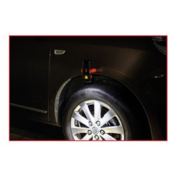 KS Tools Mobile Werkstatt-Handlampe, 500 Lumen, mit Bluetooth Lautsprecher, knickbar