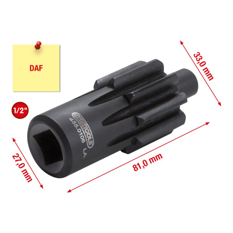 KS Tools Motor-Durchdrehvorrichtung für DAFNeu