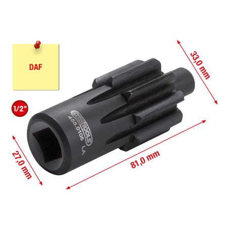 KS Tools Motor-Durchdrehvorrichtung für DAFNeu