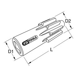 KS Tools Motor-Durchdrehvorrichtung für DAFNeu