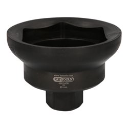 KS Tools Achsmuttern-Schlüssel für SAF, 85 mm 36 mm