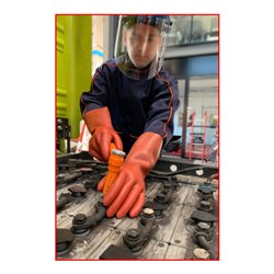 KS Tools Gesichtsschutz mit Kopfband